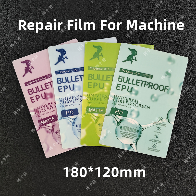 Screen Protector Cutter - 50pcs EPU Hydrogel Film, Flexible Mobile