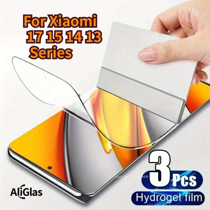 Flexible Tpu Film - 3pcs Hydrogel Film for Xiaomi 17