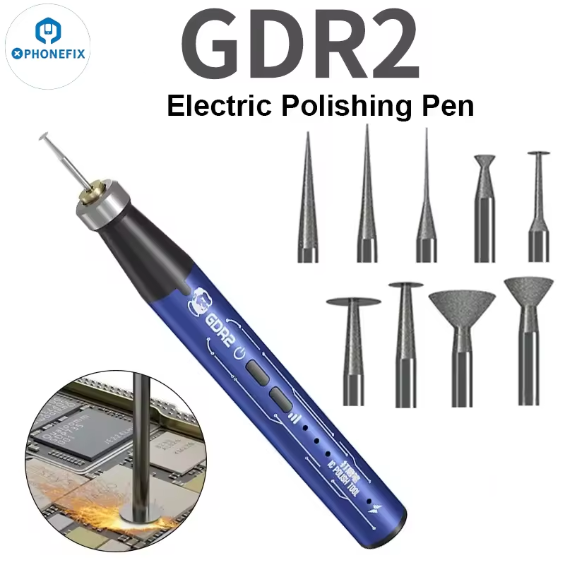 Screen Protector Cutter - MECHANIC GDR2 Electric Polishing Pen Diamond