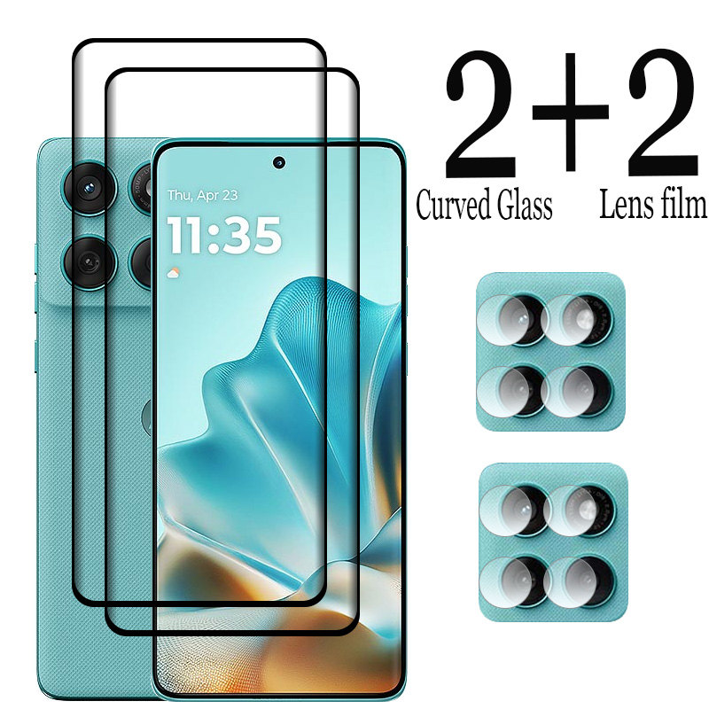 Curved Edge Screen - 2+2/For Motorola Moto Edge 60Pro Edge