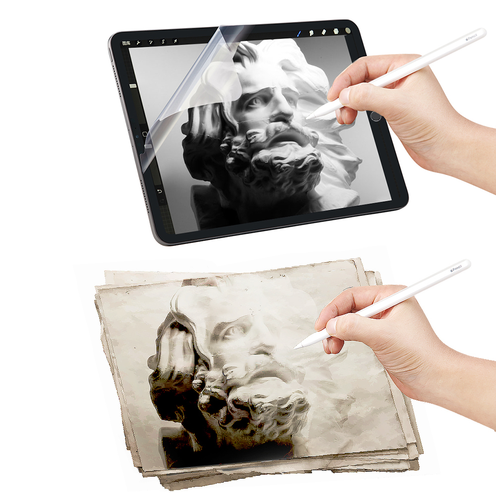 Matte Anti Glare Screen - 2pcs Paper feel Film PET Anti