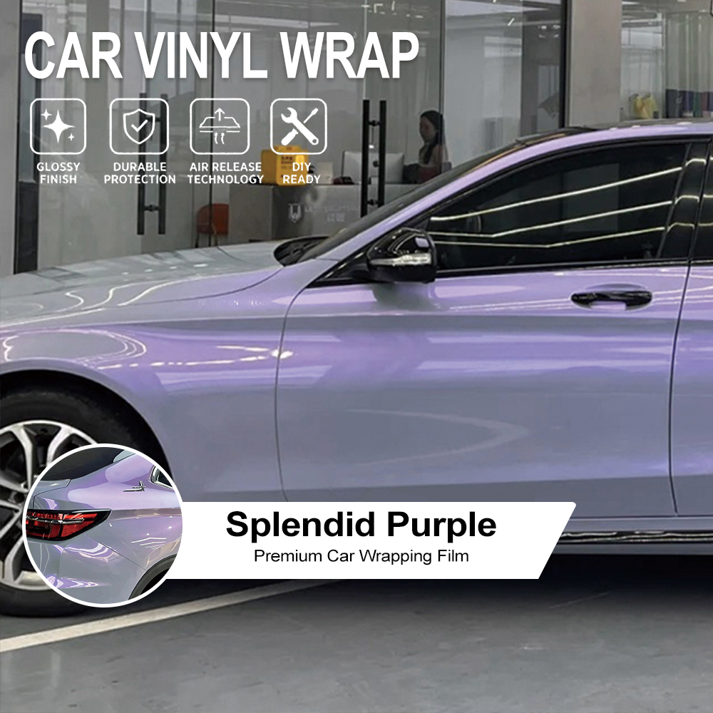 Air Bubble Remover - Car Vinyl Wrap Film Splendid Purple