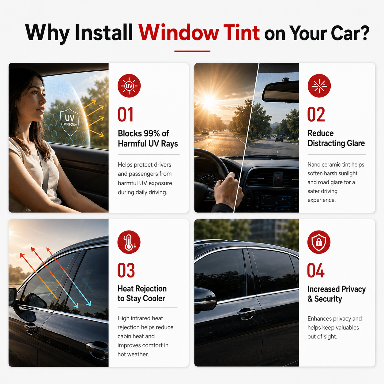 Premium Precut Window Tint Kit - Privacy Screen Protector ulasan dan harga