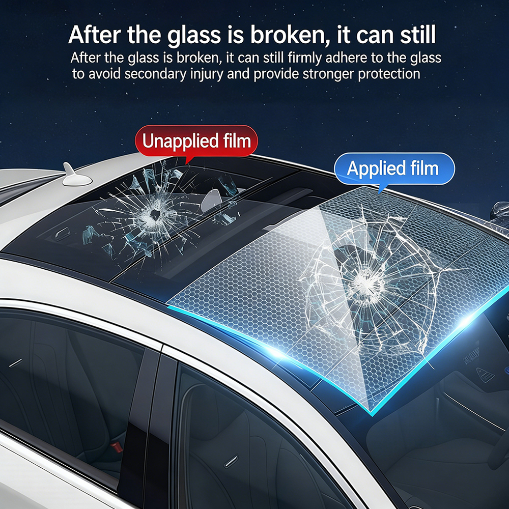 TPU PPF 7.5mil Car Sunroof Pro - Anti Blue Light Film ulasan dan harga