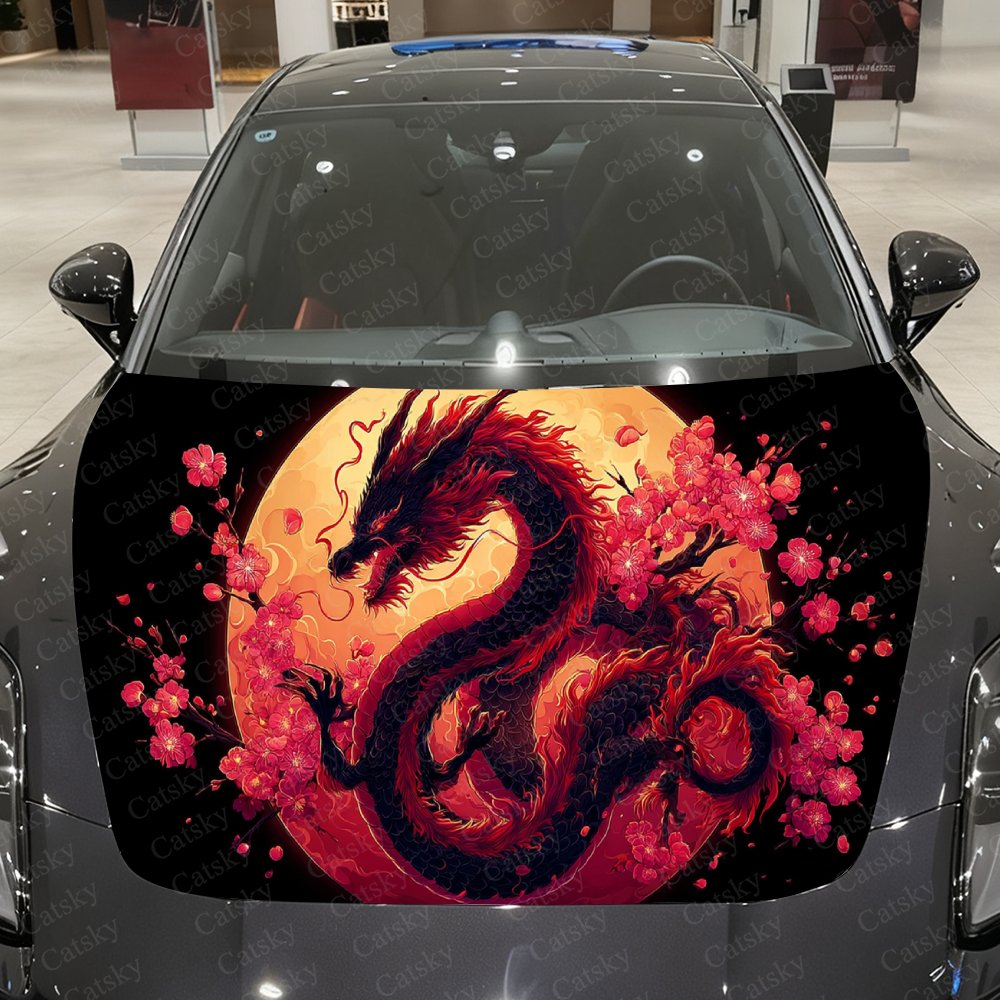 Full Moon Sakura Dragon Car Vi - Full Cover Adhesive ulasan dan harga