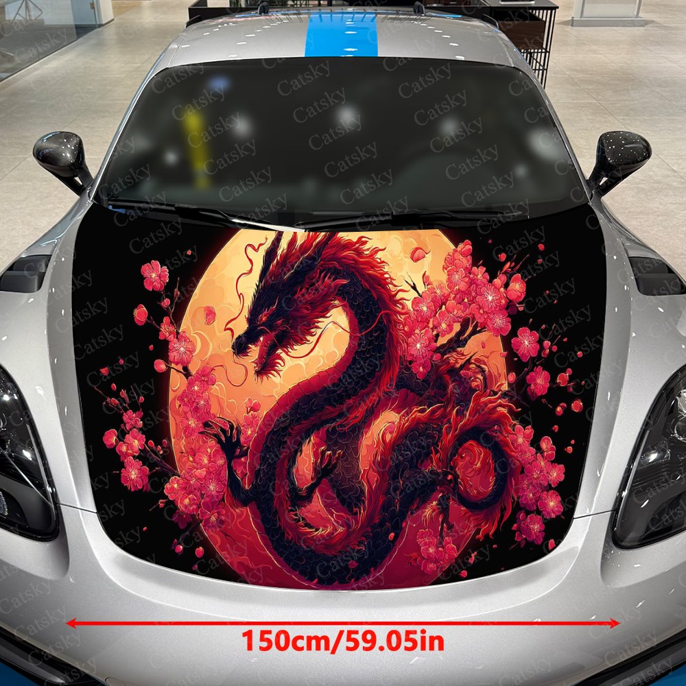 Full Moon Sakura Dragon Car Vi - Full Cover Adhesive ulasan dan harga