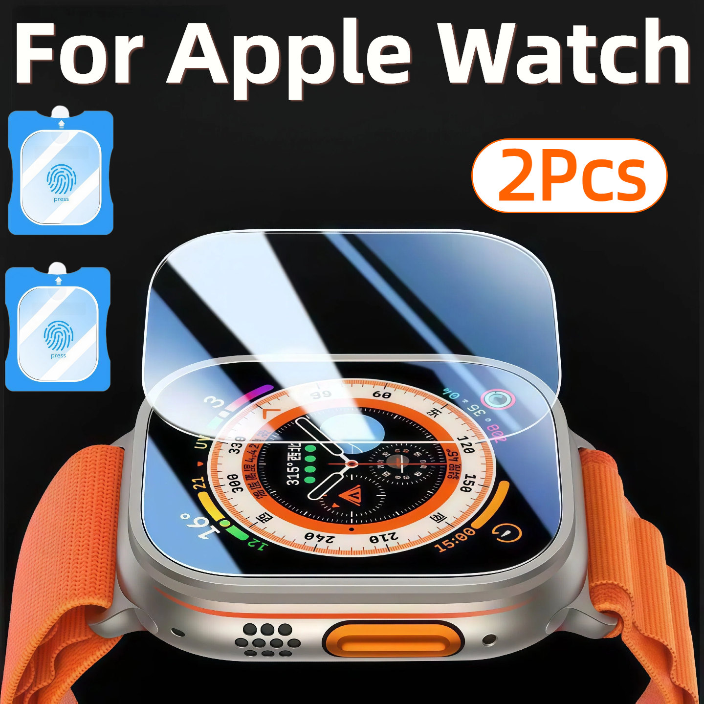 2Pcs 49mm For  Apple Watch Ult - Screen Alignment Tool ulasan dan harga