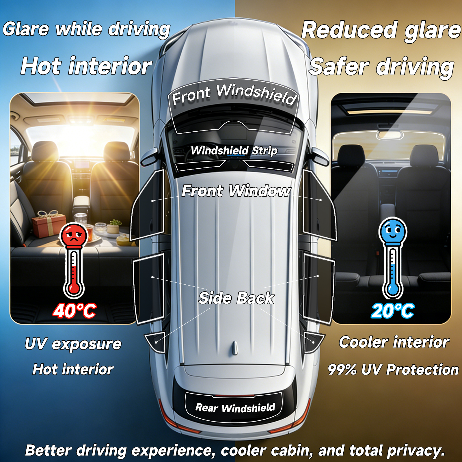 Precut Window Tint Car for Maz - Glass Protector Auto ulasan dan harga