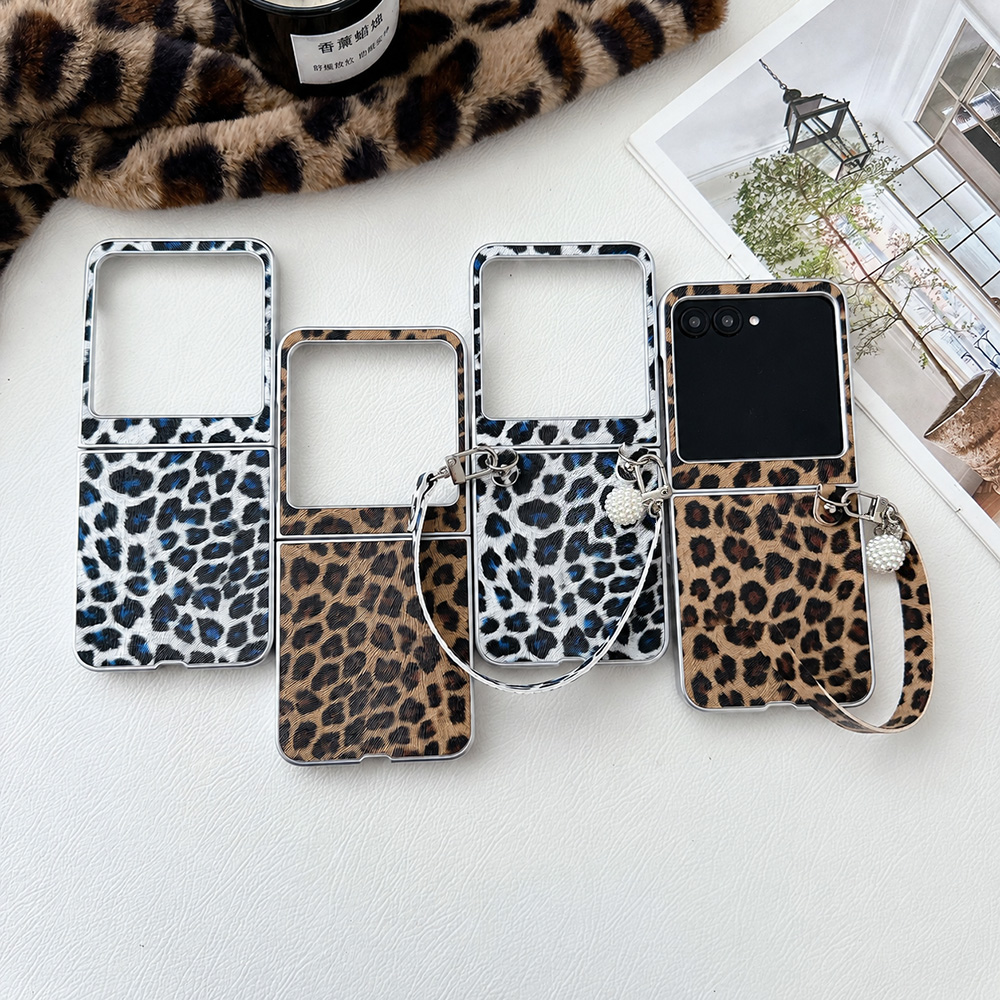 Leopard Print Folding Flip Pho - Matte Anti Glare Screen ulasan dan harga