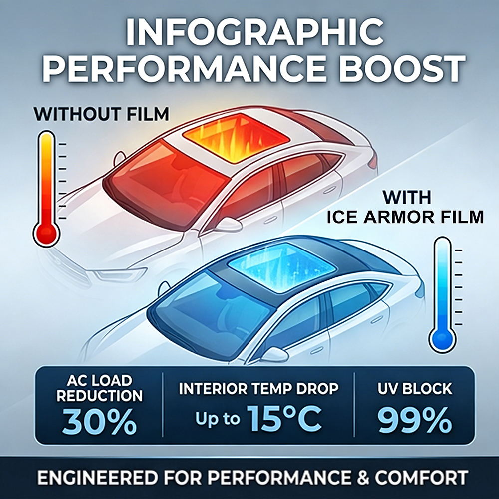 Car Sunroof Skylight Film for  - Anti Blue Light Film ulasan dan harga