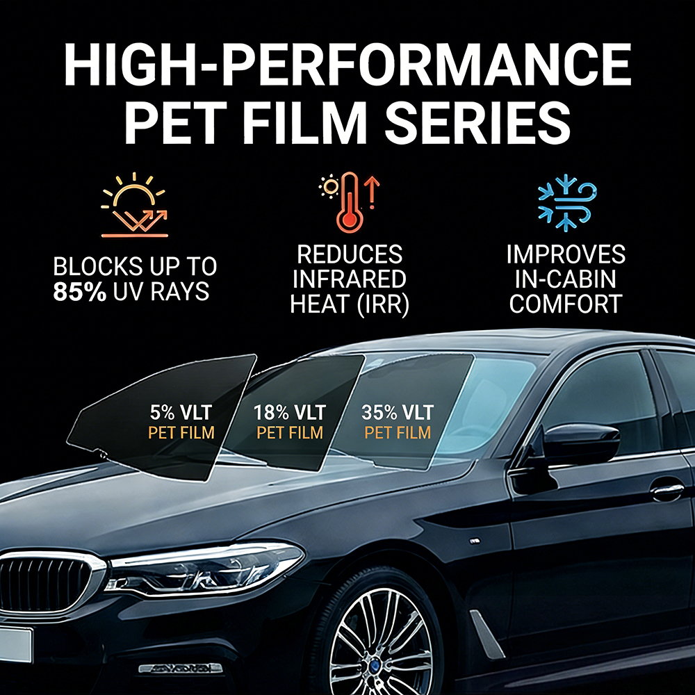 2m/5m 5/18/35 Percent VLT Car  - Glass Protector Auto ulasan dan harga