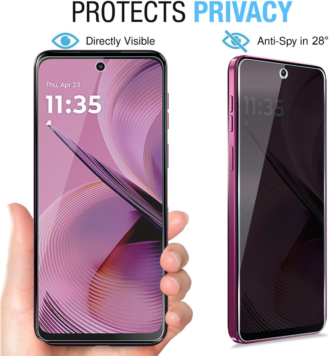 [2 Pack] For Honor 400 Lite/40 - Privacy Filter 2Pack ulasan dan harga