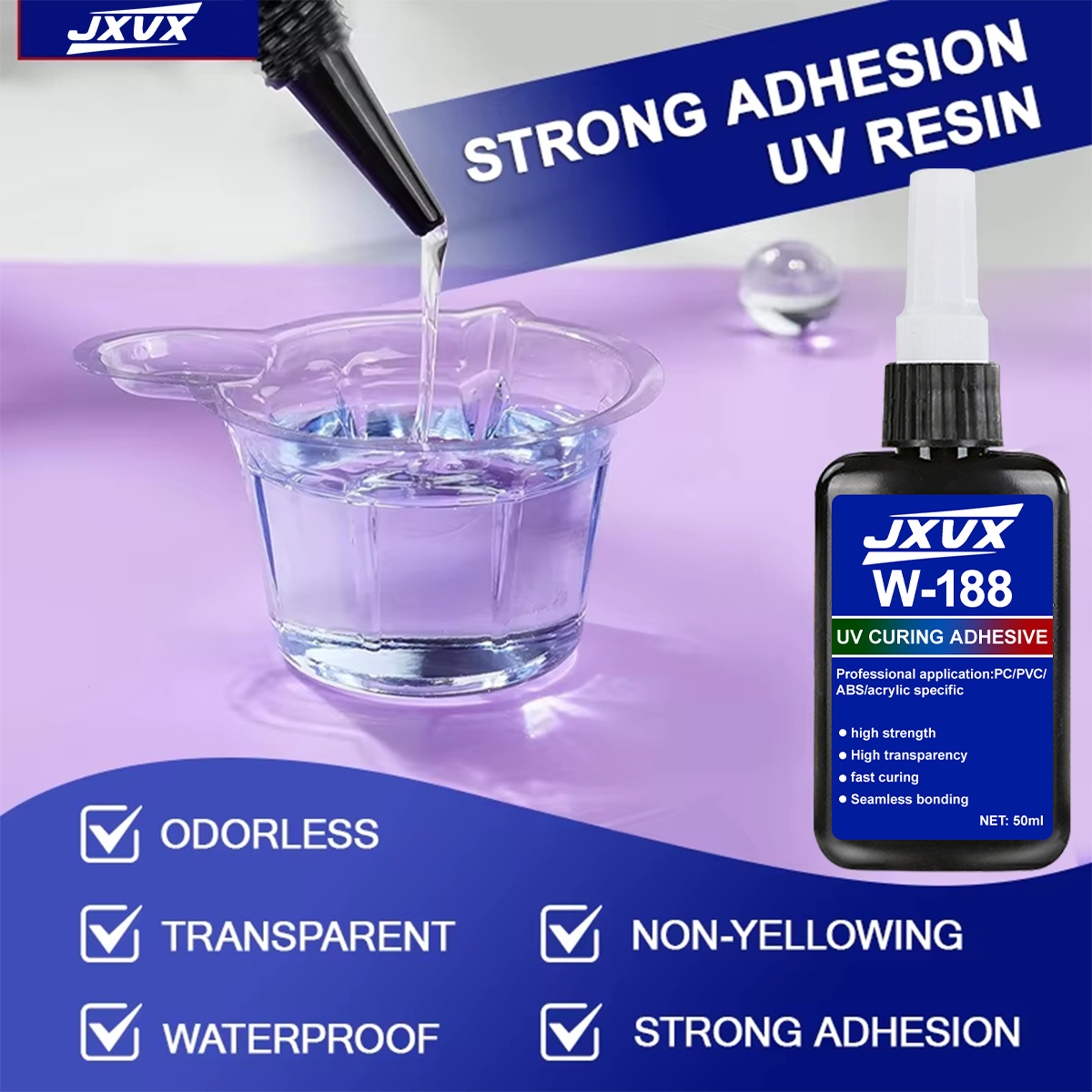 2025 Professional UV Resin-Qui - Liquid Uv Glue Kit ulasan dan harga