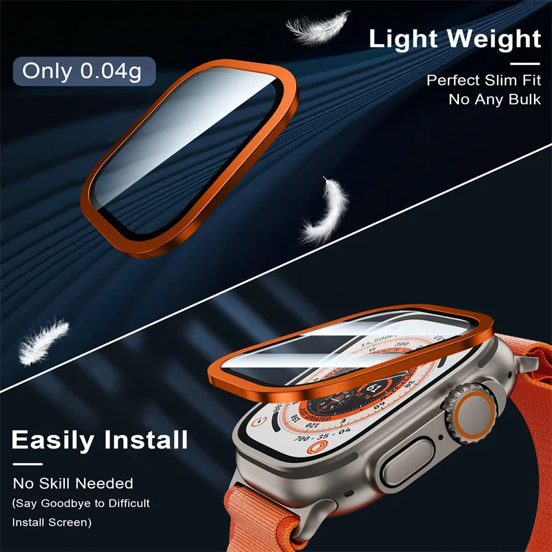 Tempered Glass for Apple Watch - Smartwatch Screen Film ulasan dan harga