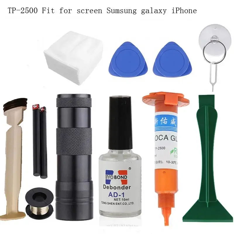 High Quality Original TP-2500  - Liquid Uv Glue Kit ulasan dan harga