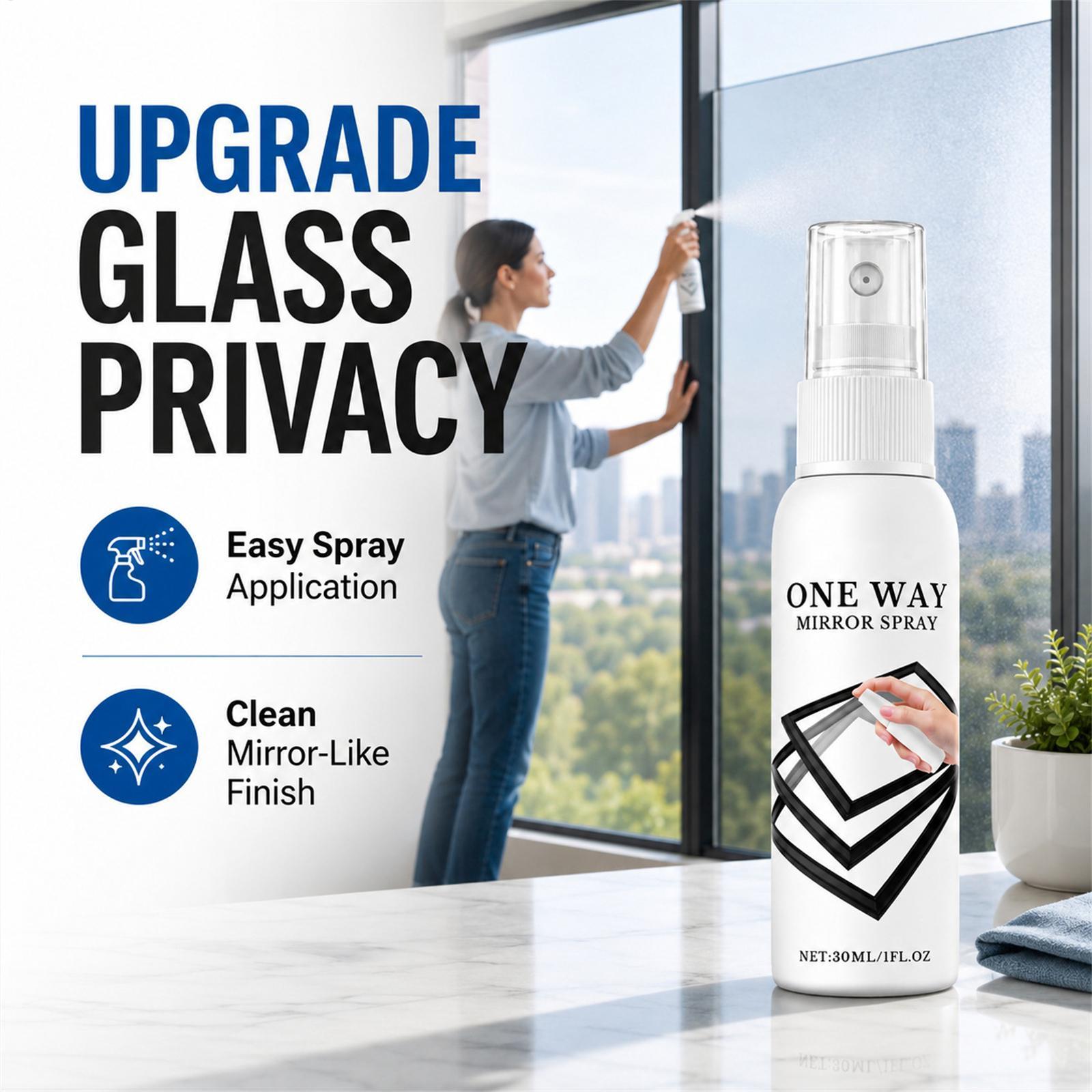 Reflective Window Spray 30ml Q - Privacy Screen Protector ulasan dan harga
