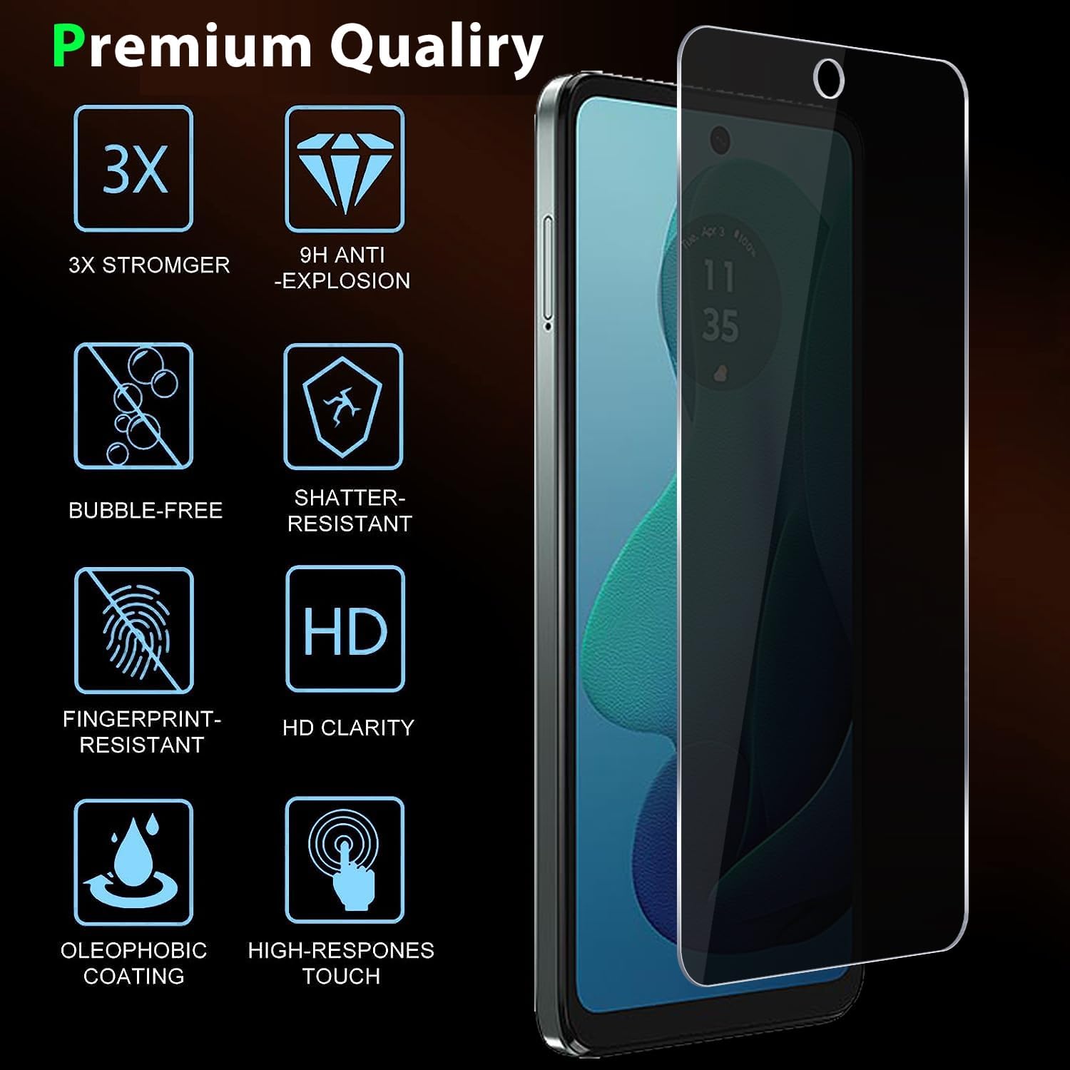 2 PACK Privacy Filter Tempered - Privacy Filter 2Pack ulasan dan harga