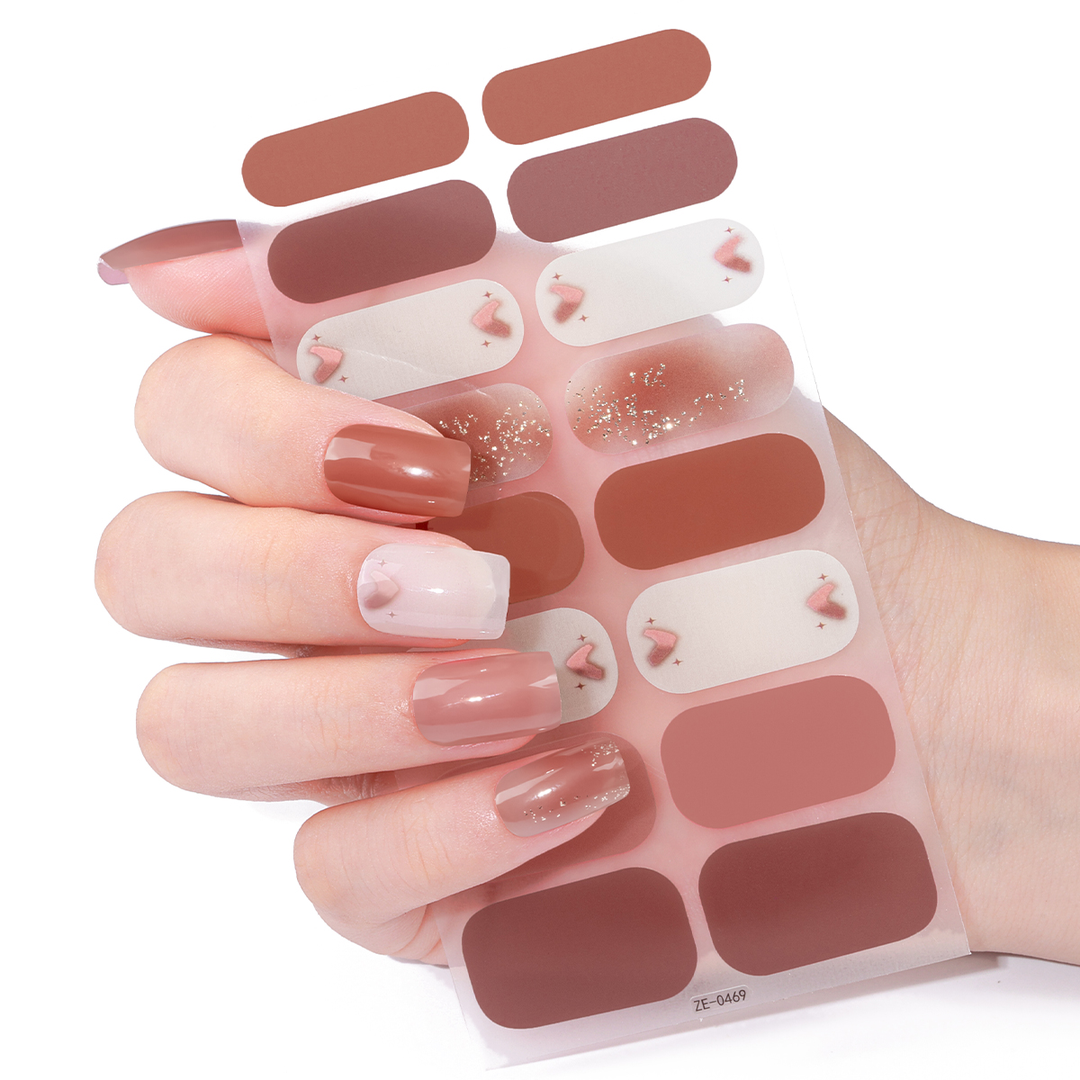16Tips Full Cover Nail Sticker - Full Cover Adhesive ulasan dan harga