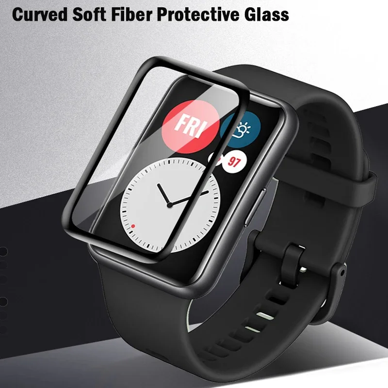 Soft Glass For Huawei Watch Fi - Smartwatch Screen Film ulasan dan harga