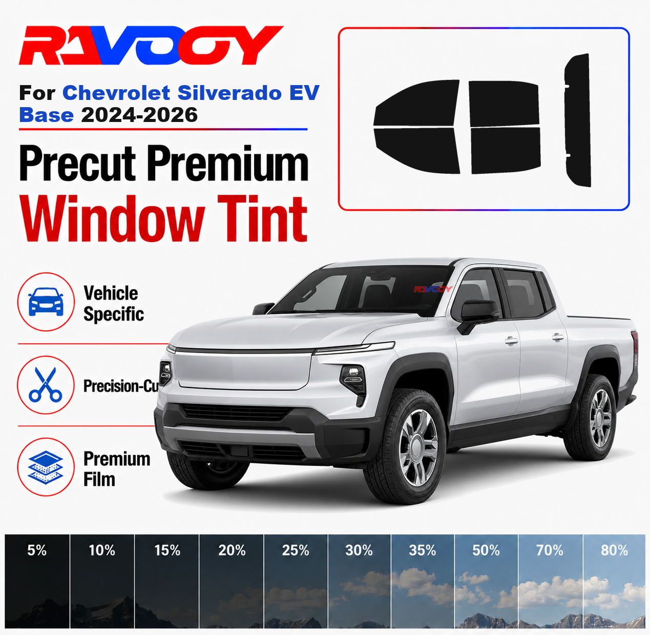 Premium Precut Window Tint Kit - Privacy Screen Protector ulasan dan harga