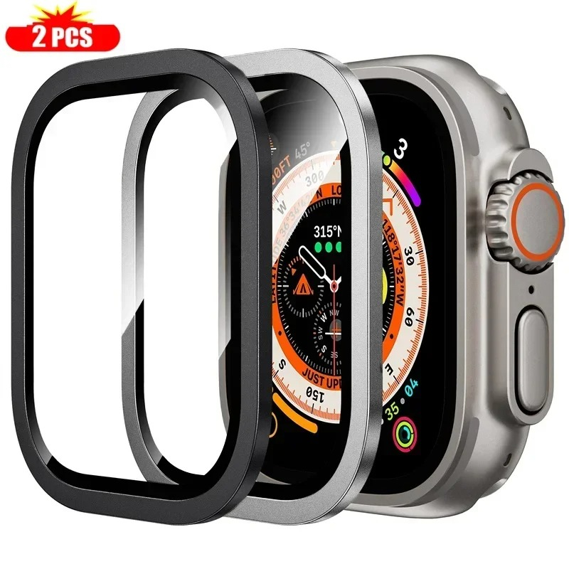 2PCS Tempered Glass for Apple  - Smartwatch Screen Film ulasan dan harga