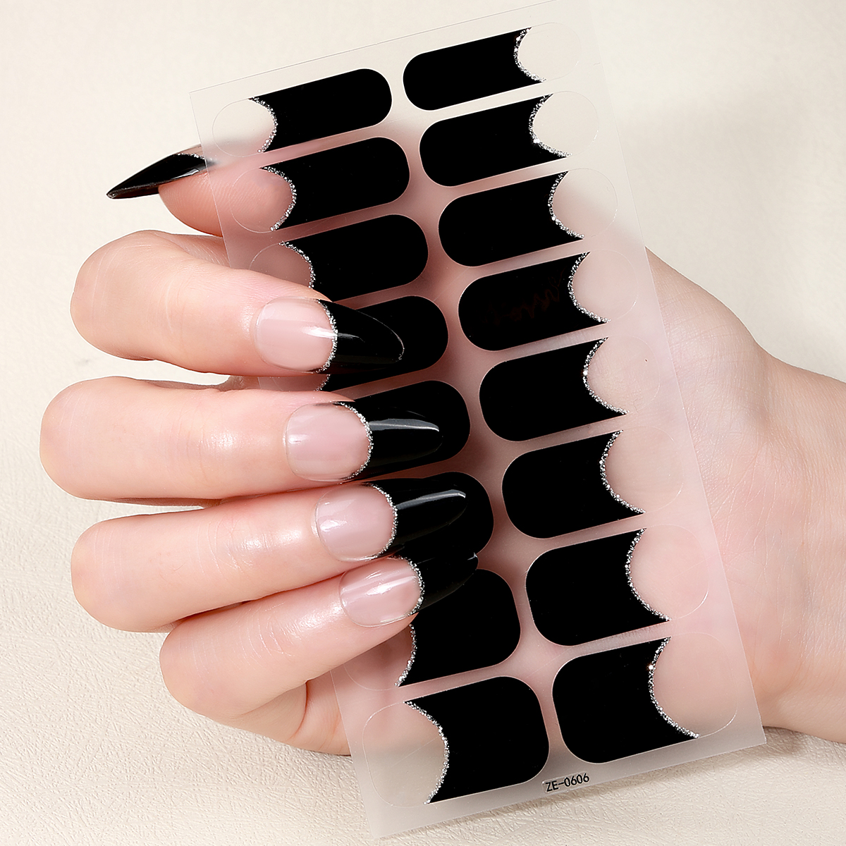 16Tips Full Cover Nail Sticker - Full Cover Adhesive ulasan dan harga