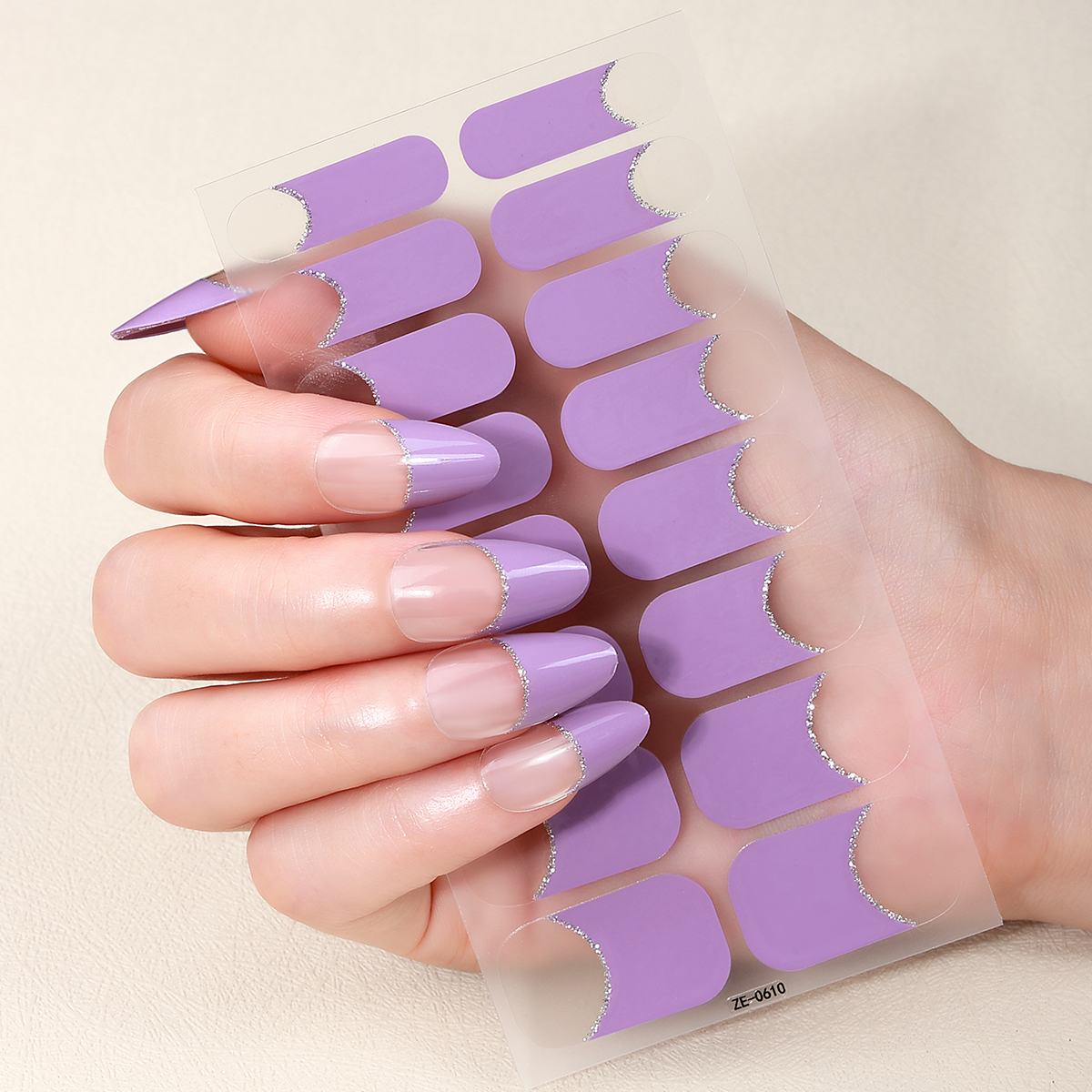 16Tips Full Cover Nail Sticker - Full Cover Adhesive ulasan dan harga