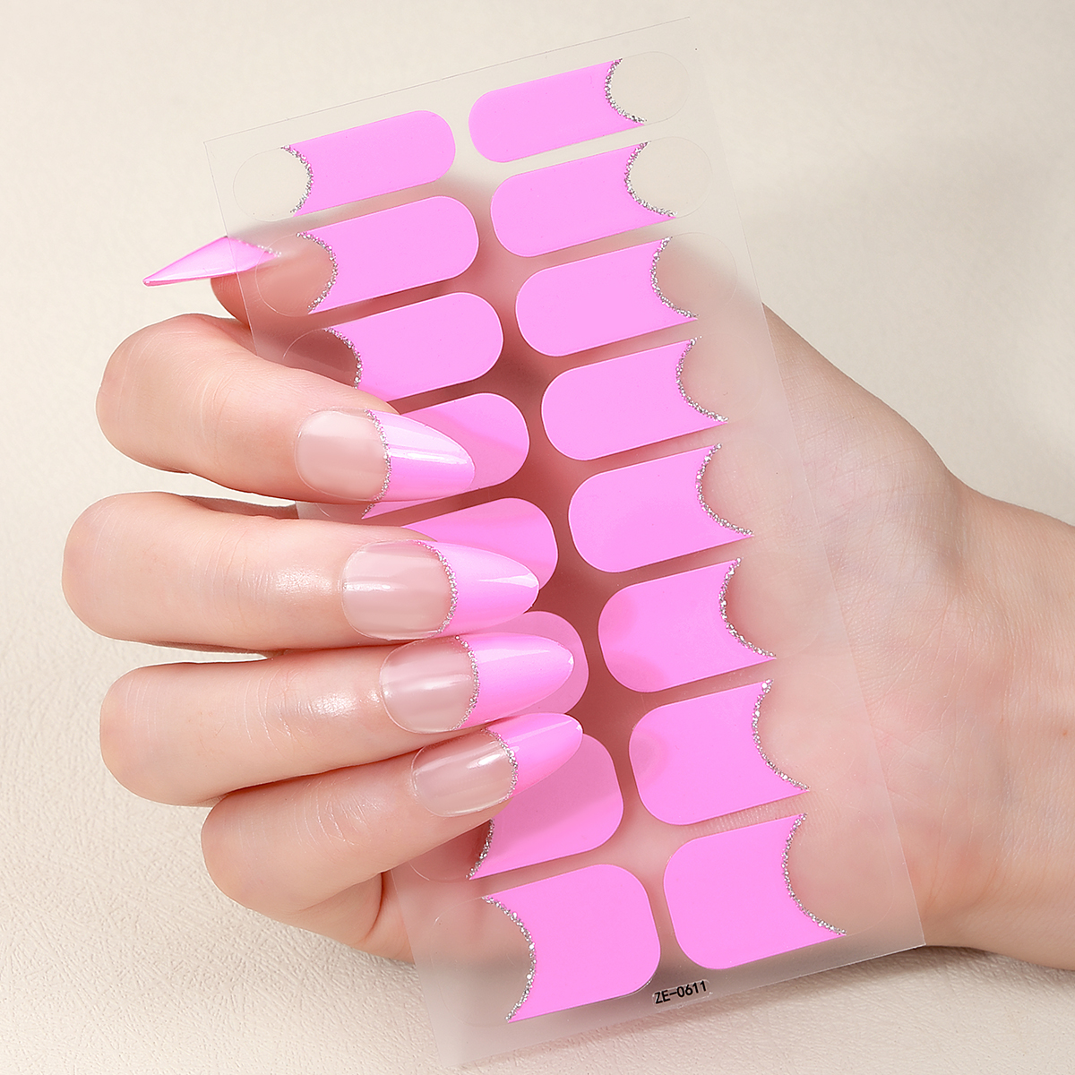 16Tips Full Cover Nail Sticker - Full Cover Adhesive ulasan dan harga