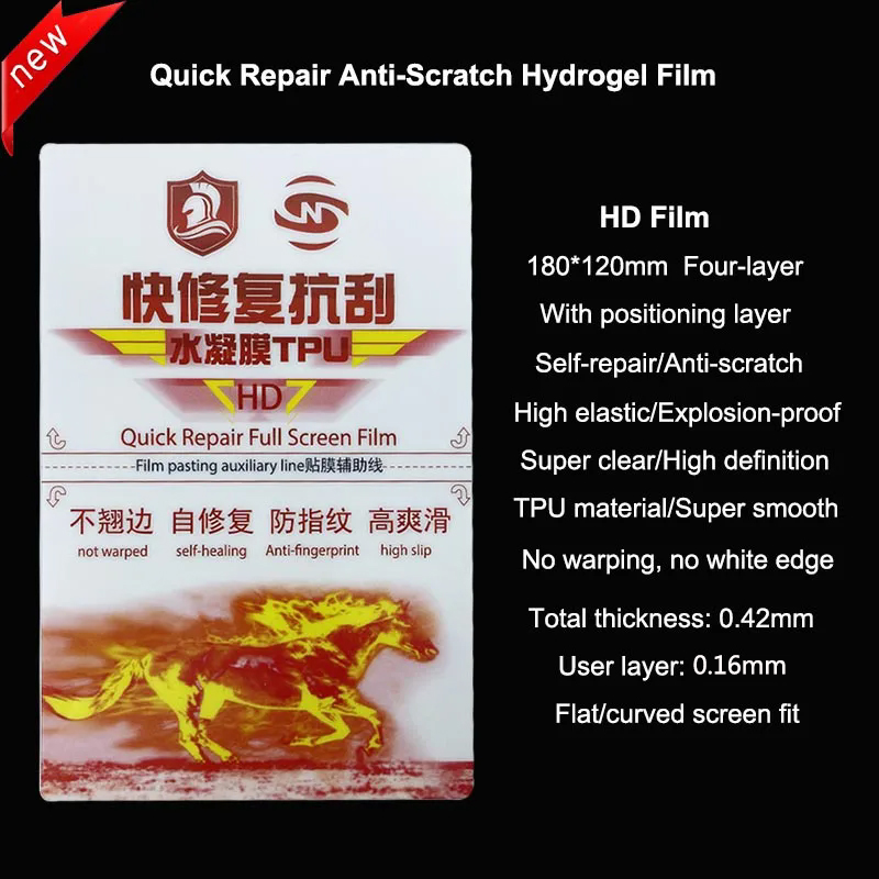 FONLYU 50PCS HD Matte TPU Flex - Flexible Tpu Film ulasan dan harga