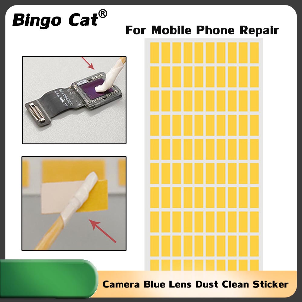 Rear Camera Blue Lens Dust Cle - Dust Removal Sticker ulasan dan harga