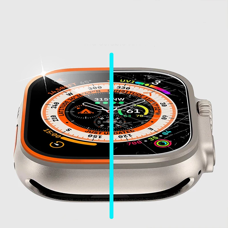 Tempered Glass for Apple Watch - Smartwatch Screen Film ulasan dan harga