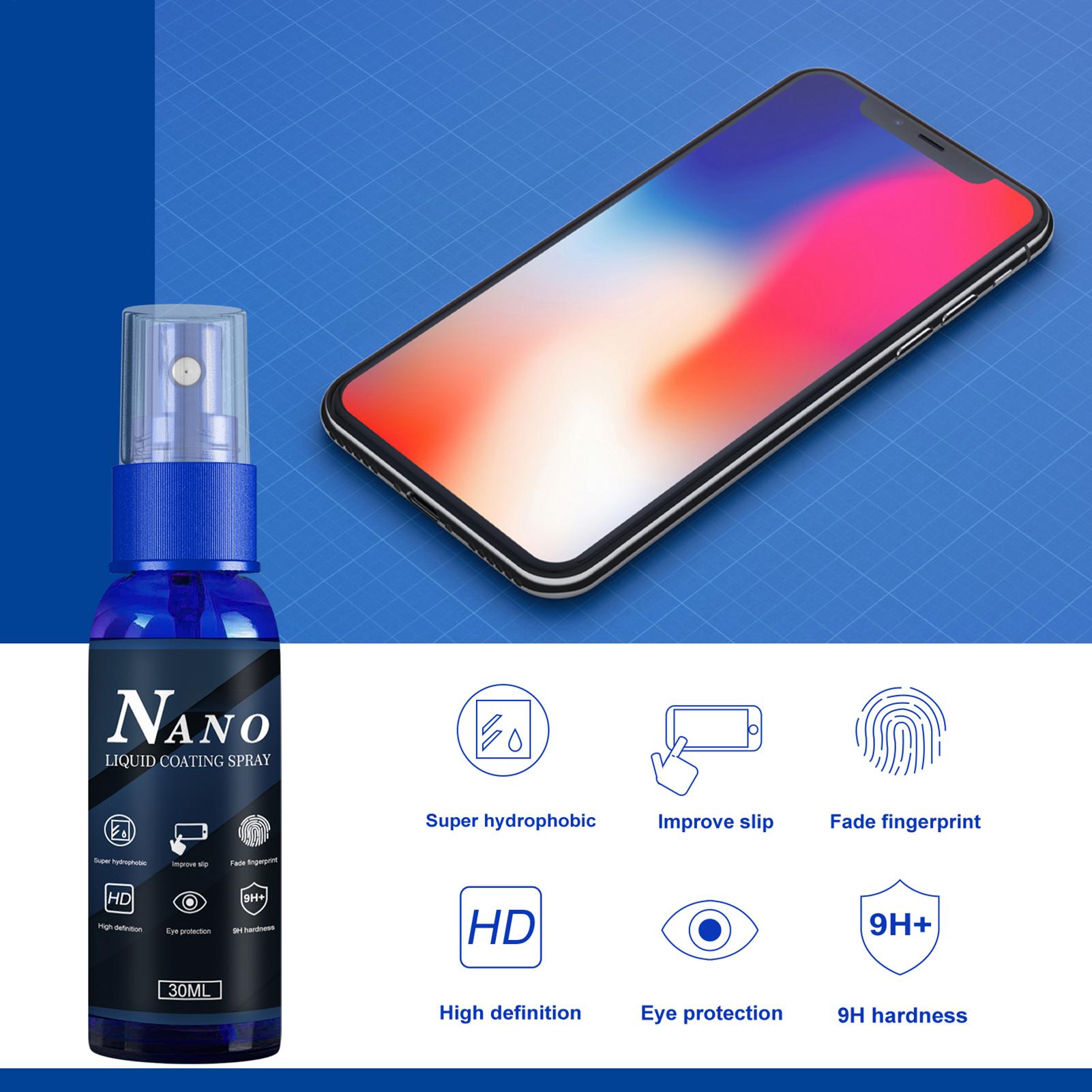 Screen Protector Spray Liquid  - Oleophobic Coating Spray ulasan dan harga