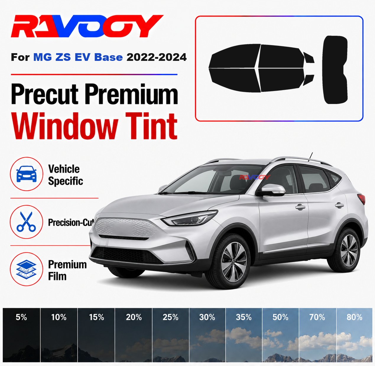 Premium Precut Window Tint Kit - Privacy Screen Protector ulasan dan harga