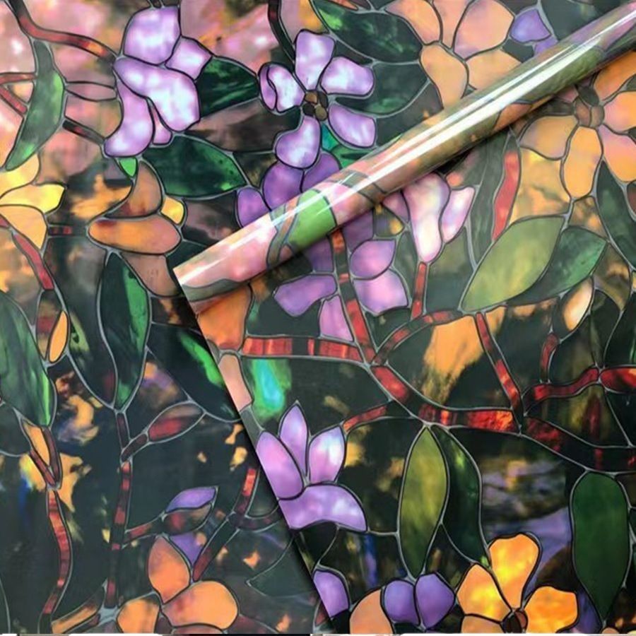 Flower Pattern Electrostatic W - Privacy Screen Protector ulasan dan harga