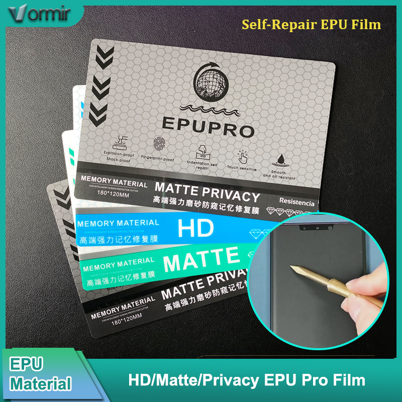 Vormir 50pcs Matte Privacy EPU - Screen Protector Cutter ulasan dan harga