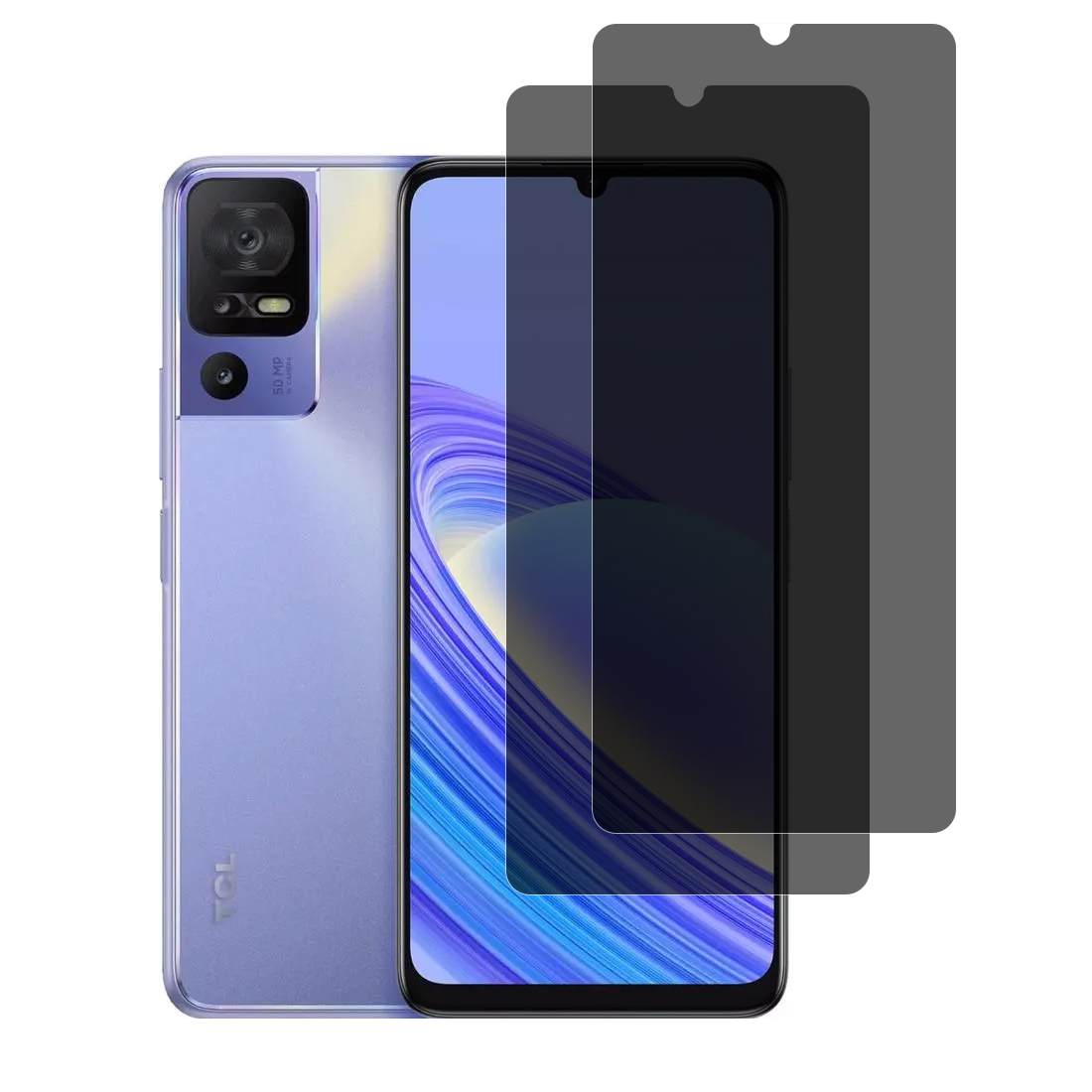 [2 Pack]Fit TCL 40 SE Privacy  - Privacy Filter 2Pack ulasan dan harga