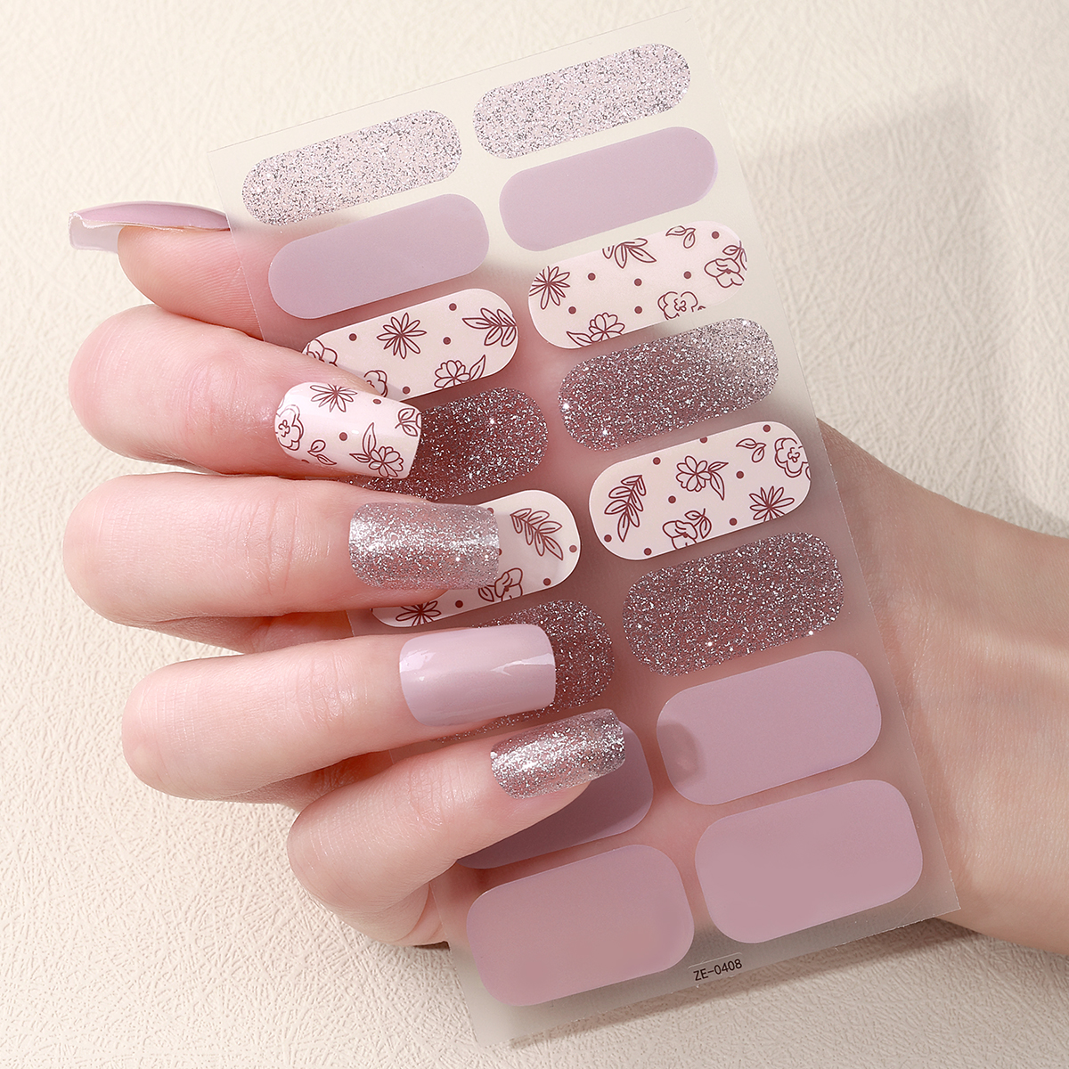 16tips DIY Baking-Free Nail St - Full Cover Adhesive ulasan dan harga