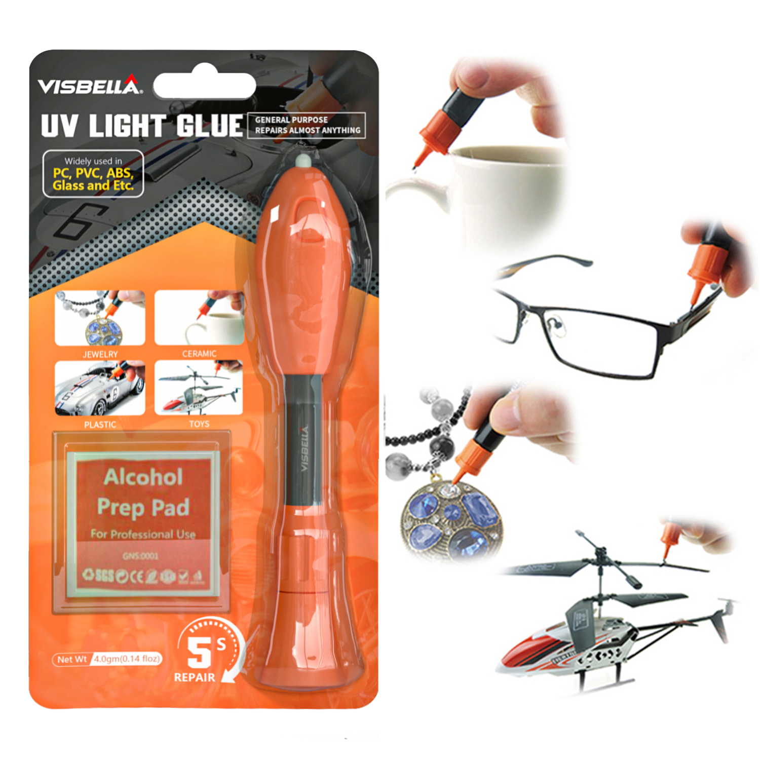 Fix Liquid Glue Metal Plastic  - Liquid Uv Glue Kit ulasan dan harga