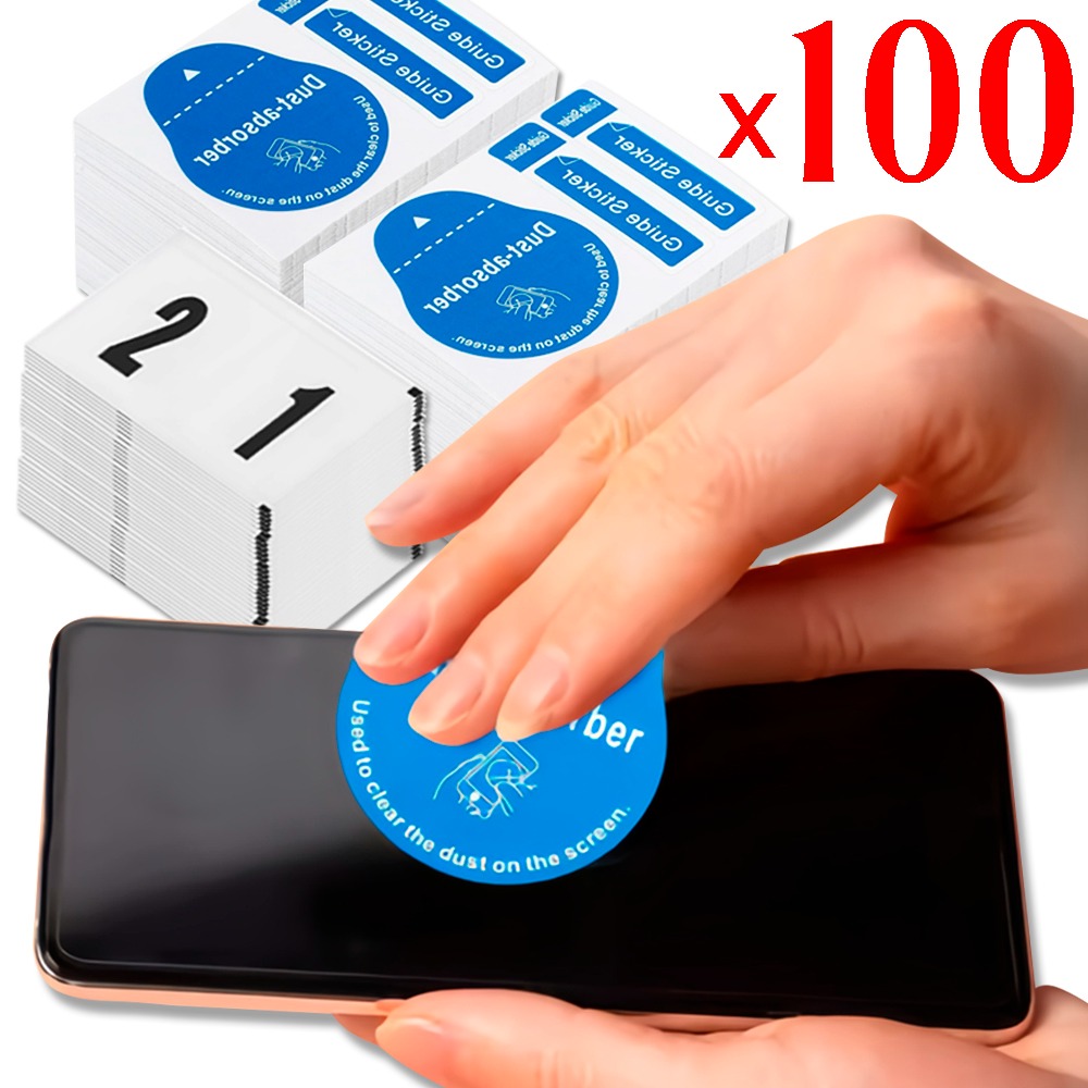 100/1Pcs Dust Removal Mobil Ph - Dust Removal Sticker ulasan dan harga