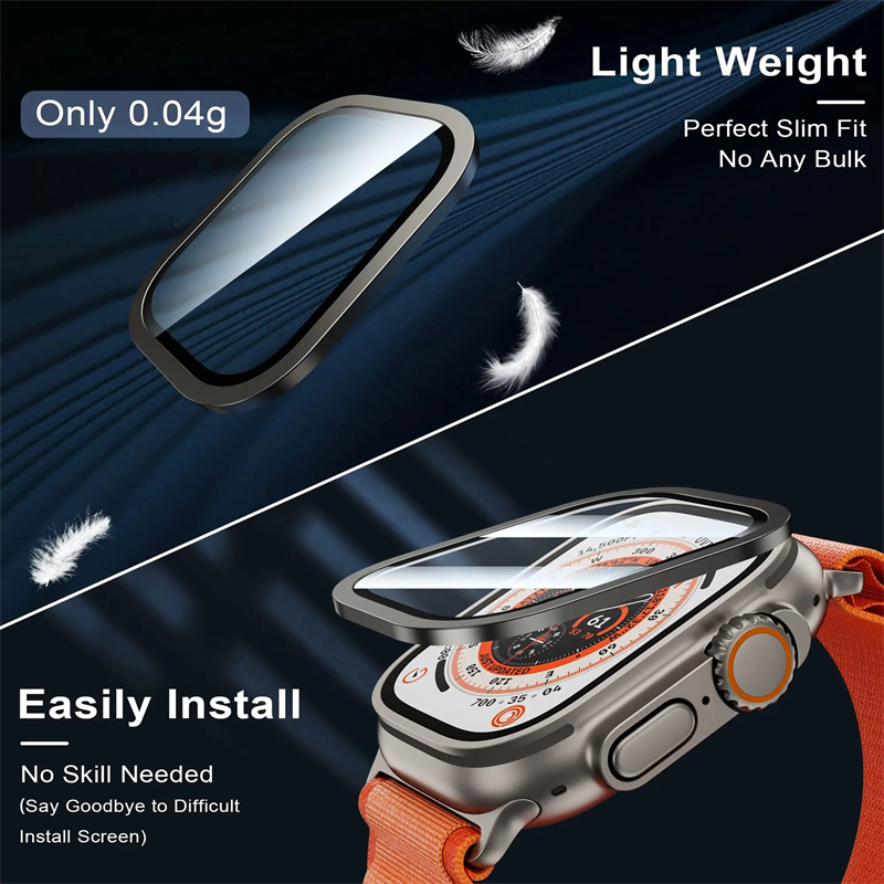 Tempered Glass for Apple Watch - Privacy Screen Protector ulasan dan harga