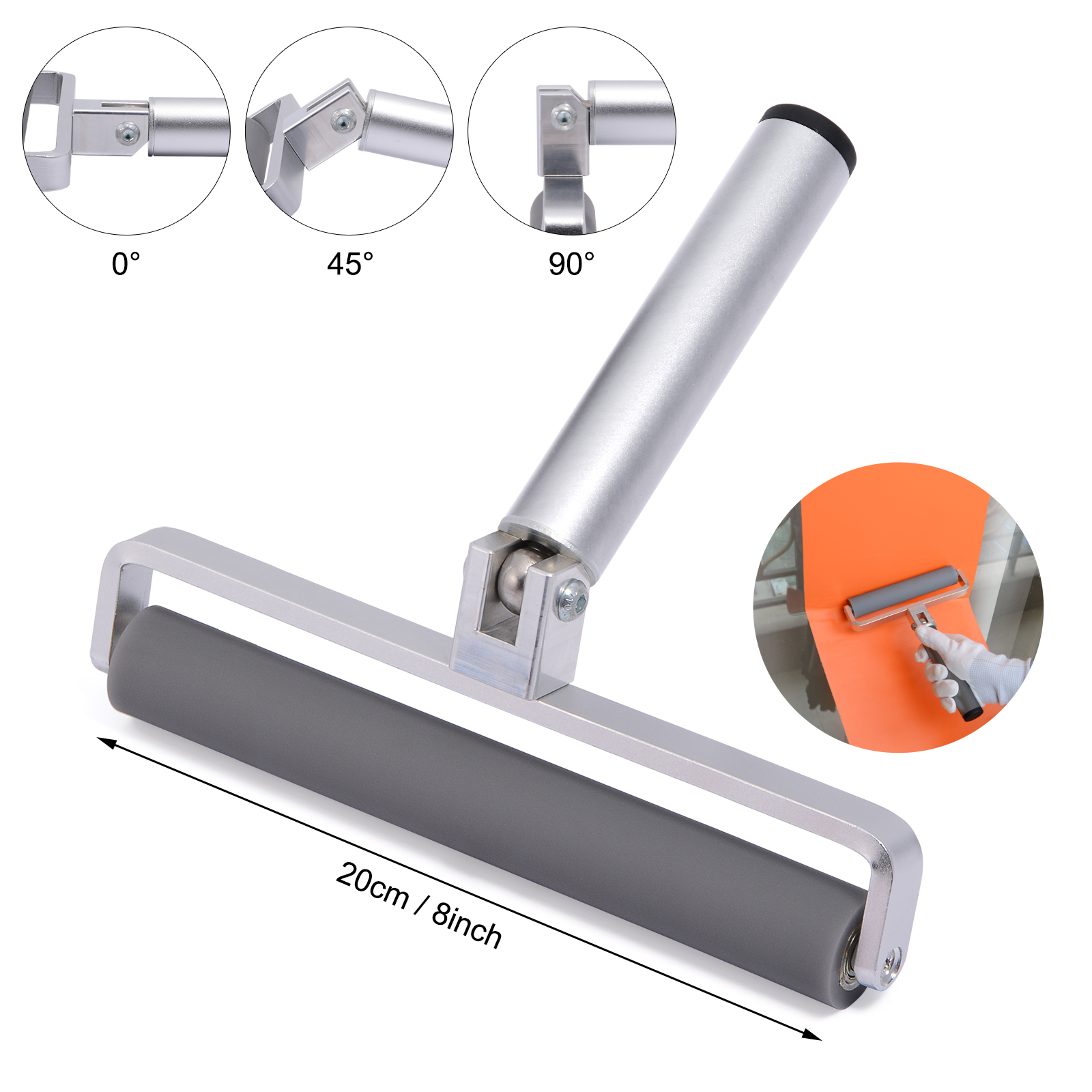 EHDIS 8 Inch Wrap Film Roller  - Air Bubble Remover ulasan dan harga