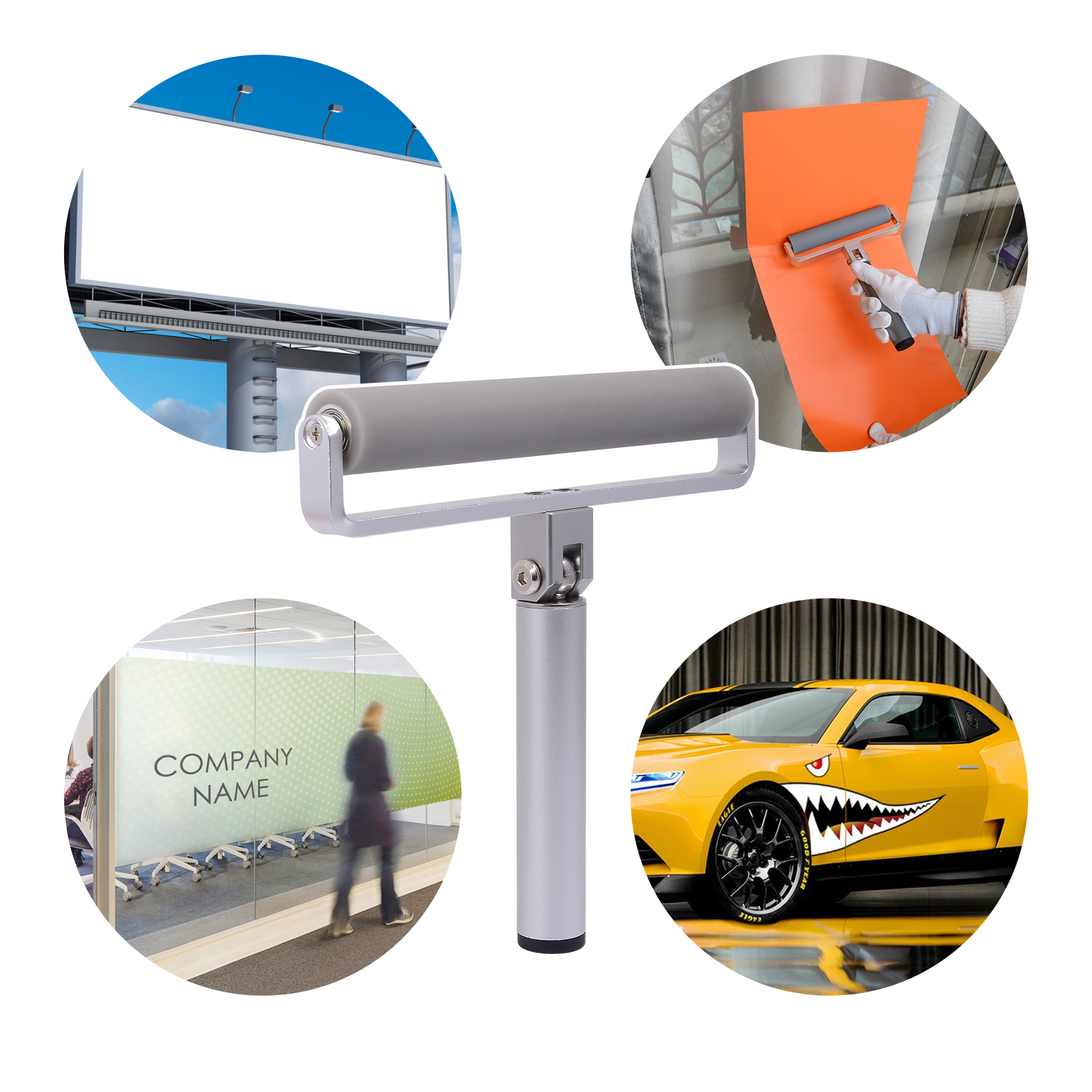 EHDIS 8 Inch Wrap Film Roller  - Air Bubble Remover ulasan dan harga