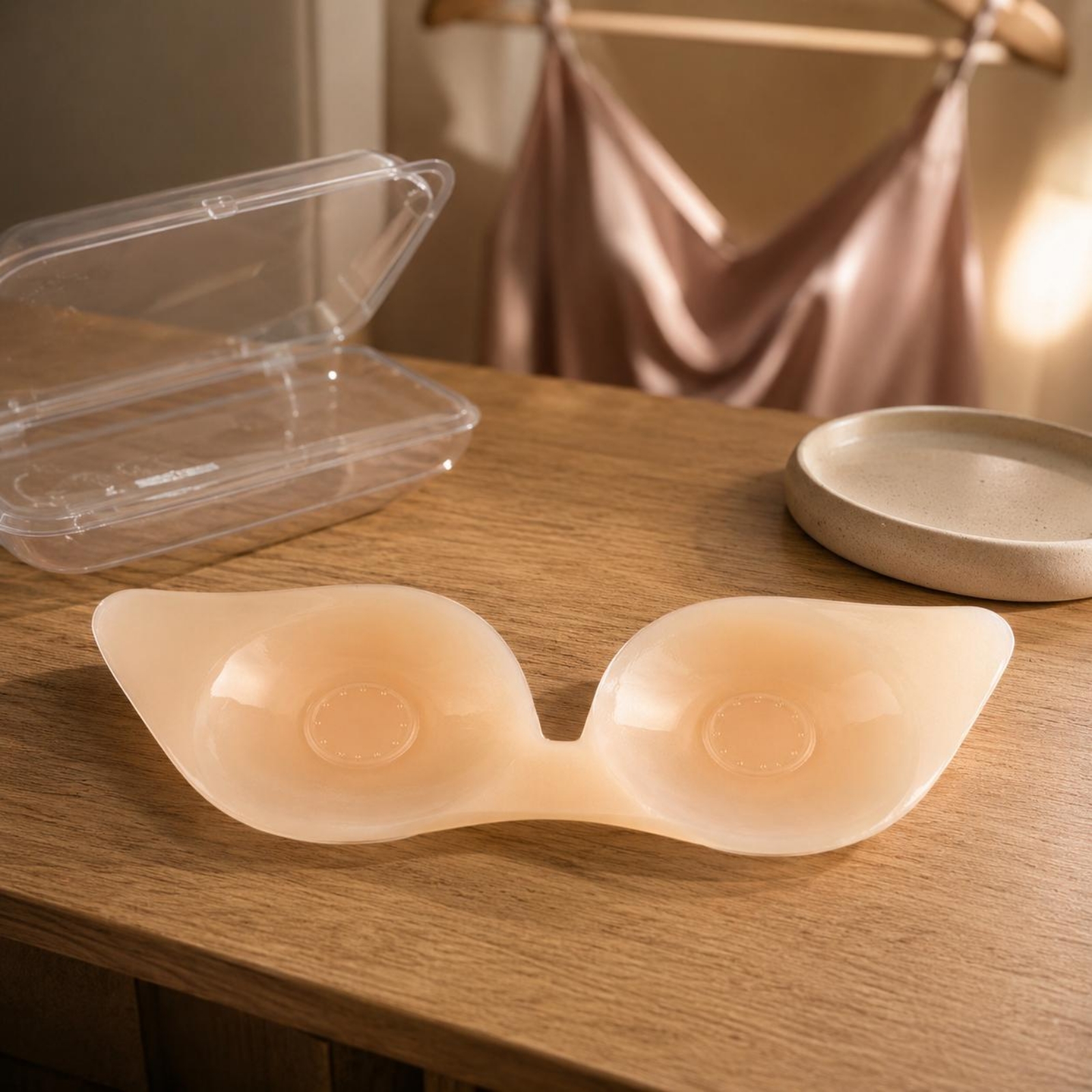 Winged Breast Pasties Silicone - Full Cover Adhesive ulasan dan harga