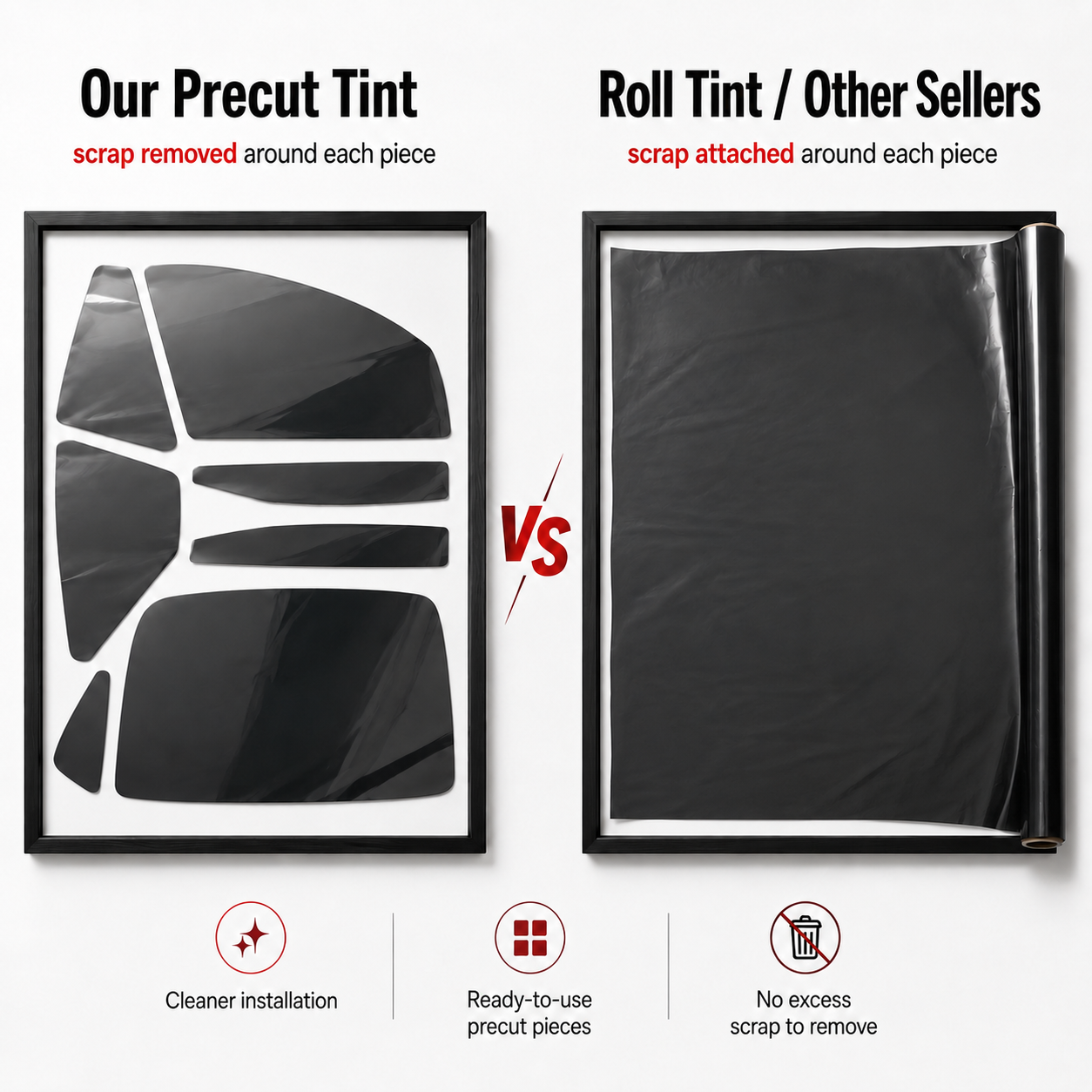 Premium Precut Window Tint Kit - Privacy Screen Protector ulasan dan harga