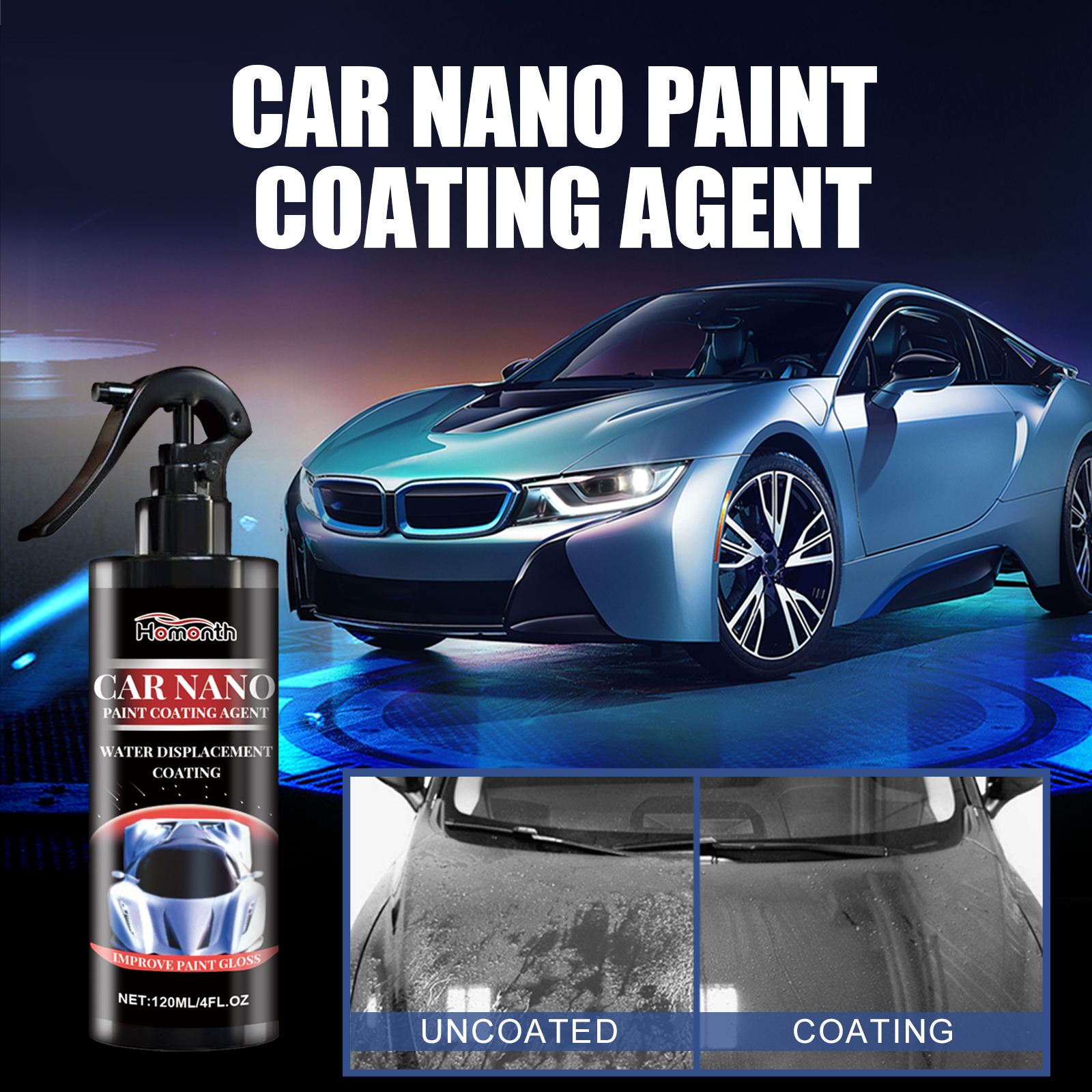 Nano Ceramic Coating Spray Car - Nano Liquid Coating ulasan dan harga