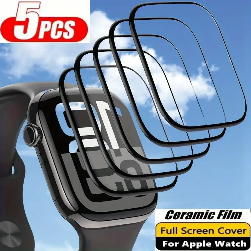 1-5pcs Anti-scratch Film For A - Smartwatch Screen Film ulasan dan harga