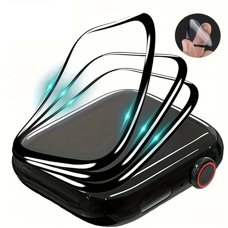 1-5pcs Anti-scratch Film For A - Smartwatch Screen Film ulasan dan harga