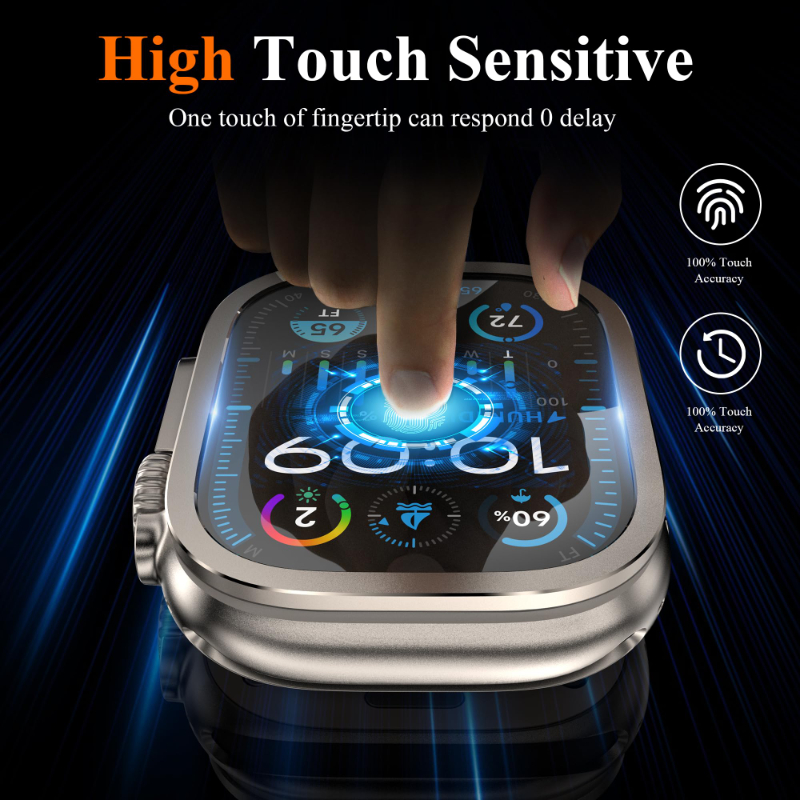2pcs Tempered Glass for Apple  - Smartwatch Screen Film ulasan dan harga
