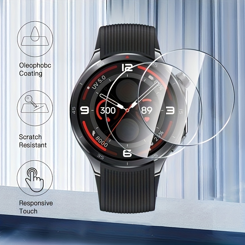 3PCS 9H Tempered Glass Screen  - Smartwatch Screen Film ulasan dan harga