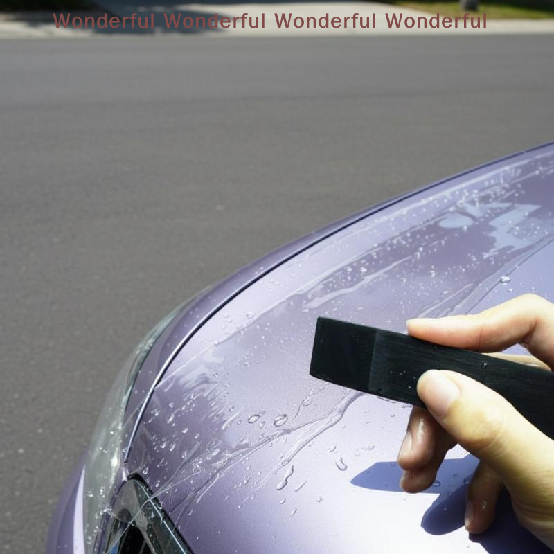TPU Car Window Tint Scraper Sq - Flexible Tpu Film ulasan dan harga